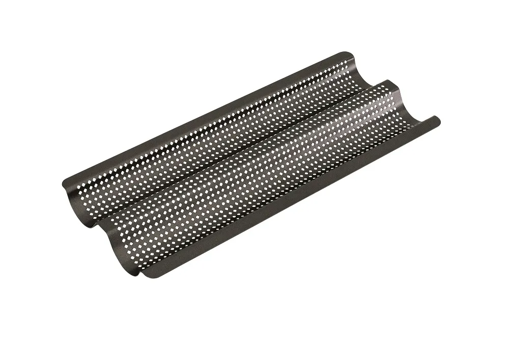 Bakemaster Perfect Crust Baguette Tray 39cm X 16cm